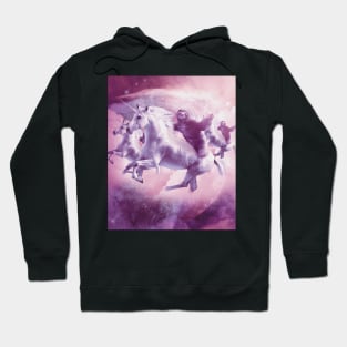 Epic Space Sloth Riding On Unicorn Hoodie